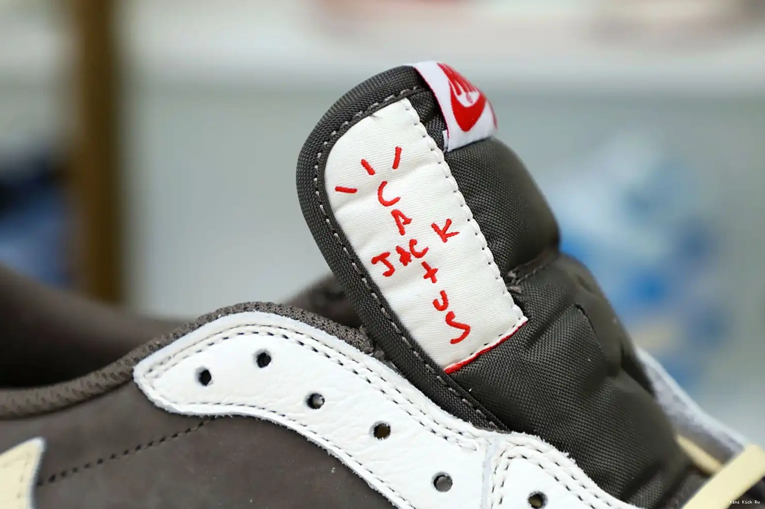 X TRAVIS 1 AIR LOW MOCHA SCOTT Kimikick JORDAN OG REVERSE 0822